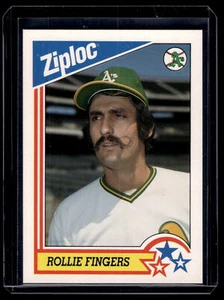 1992 DowBrands Ziploc Rollie Fingers #3 Oakland Athletics - Picture 1 of 2