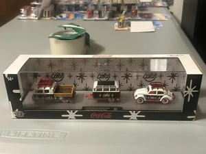 M2 Machines Coke 1960 VW Double cab truck and 1953 VW Beetle CHASE! - Picture 1 of 3