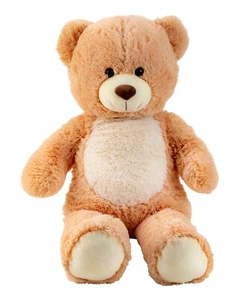 Riesen Teddybär Kuschelbär XL 80 cm groß Plüschbär Kuscheltier samtig weich - Bild 1 von 5