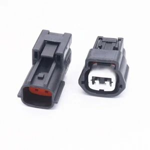 Conector de cable de 2 pines enchufe macho hembra impermeable PBT sensor de temperatura del agua para automóvil - Imagen 1 de 4