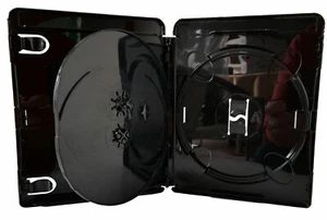1 Amaray Blu Ray Hülle 4K ULTRA HD Schwarz für 3 BluRay,DVD LEERHÜLLEN - Bild 1 von 2