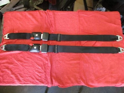 PORSCHE 911  REPA REAR SEAT LAP BELT 911-T 911-E 911-S T E S LWB 1070 MATCHED - Image 1 of 4