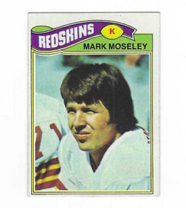 1977 TOPPS MARK MOSELEY #91 WASHINGTON REDSKINS