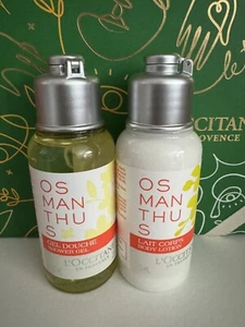L'occitane Osmanthus New Release Scent Travel Size Body Lotion & Shower Gel - Picture 1 of 1