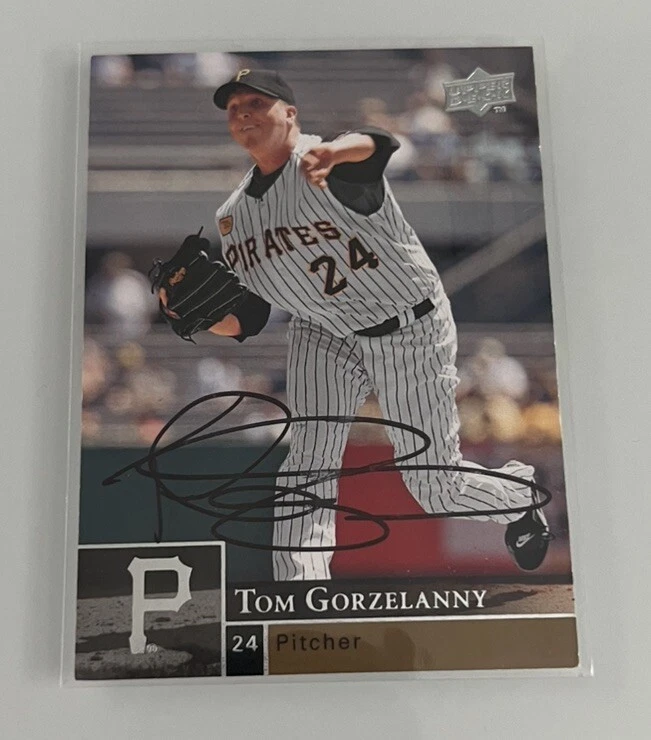 2009 Upper Deck Tom Gorzelanny #310 Auto Autograph Signed Pittsburgh Pirates - Image 1 of 2