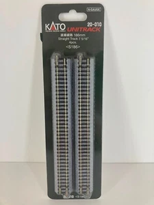 KATO Unitrack 4x rail droit 186 mm - KATO 20-010 Echelle N - Imagen 1 de 1