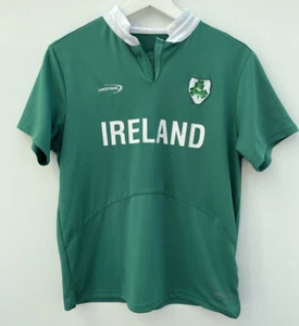 Camisa de Rugby Irlanda Lansdowne Verde Manga Corta Para Hombre Pequeña S - Imagen 1 de 9