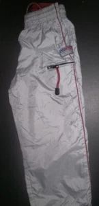 NEW GAP sz 4 Gray Cargo Wind pants Track Pants Mesh Lined Elastic Drawstring - Picture 1 of 4