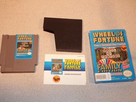 Wheel Of Fortune: Family Edition NES Nintendo Game Original BOX Complete CIB 