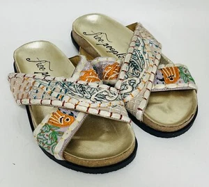 Free People - Embroidered Sandals - Size 37 - Picture 1 of 1