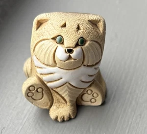 Artesian Uruguay Cat Clay Labeled Marked Miniature - Picture 1 of 5