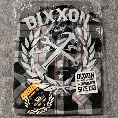 Camisa Dixxon Franela Intimidator Para Hombres XS Dale Earnhardt Nascar Manga Larga Nueva con Etiquetas Foto 1 de 4