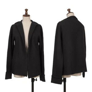 Y's Wool Stand Collar Buttonless Cardigan Size 3(K-157271) - Picture 1 of 11