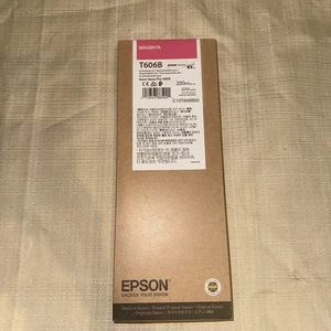 Epson K3 Ultrachrome Purpurowy wkład atramentowy T606B data ważności: 11/2021 - Zdjęcie 1 z 4