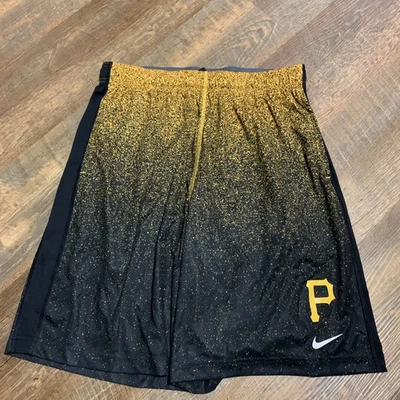 Pantalones Cortos de Béisbol Nike Victory Pittsburgh Pirates Para Hombres XL Dri-FIT Auténticos Swoosh Foto 1 de 4