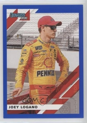 2020 Panini Donruss NASCAR Blue /199 Joey Logano #39 - Image 1 of 2