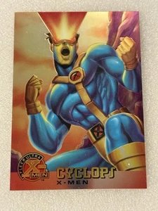 X-Men Cyclops ~ 1995 Fleer Ultra Chrome Marvel ~ Karte #5 ~ Neuwertig - Bild 1 von 2