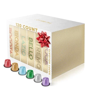 Espresso Coffee Pods – Variety Pack for Nespresso Original Machines – Light Roas - Picture 1 of 9