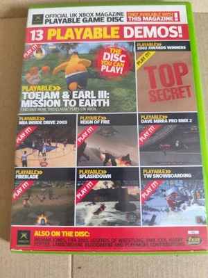 Official Xbox Magazine Demo Issue 13 Feb 2003, Excellent condition tested. - Image 1 of 3