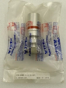 Fujikin FPR-NSDB-21-6.35-APY L.AK00P1J00 Diaphragm Valve New in Bag - Picture 1 of 8