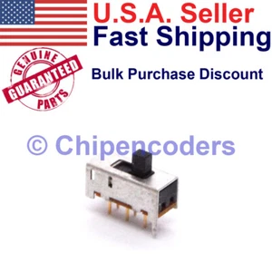 Interruptor deslizante Alco MHS-222 DPDT montaje de PCB TE 1825289-1 300mA 125 VAC - Imagen 1 de 9