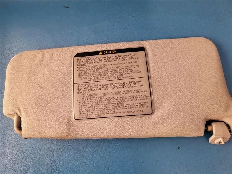 1994 MIRAGE LEFT SUN VISOR GREY 156008 - Image 1 of 4