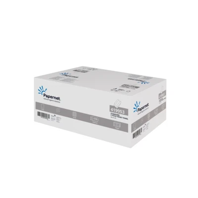 PAPERNET 4200 Papierhandtücher C-Falz 1 lagig Einweghandtücher Handtuchpapier 24x33cm