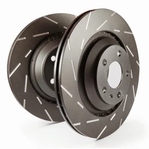 Dischi freno EBC Black Dash anteriori per Mini R50 R53 R55 R56 R57 R58 R59 USR1488 - Foto 1 di 3
