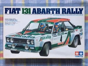 Tamiya Out of print 1/20 Fiat 131 Abarth Rally Motorize USED item from JAPAN 081 - Picture 1 of 10
