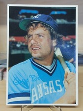 George Brett - 1980 Topps Super Jumbo 5' x 7' card #14 - Kansas City Royals