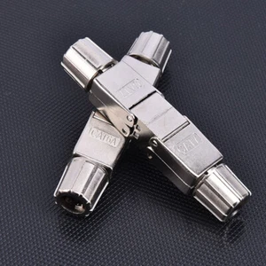 Cat6A/7 Cable Extender Junction Adapter Connection Box RJ45 Lan Cable Connec GA - Photo 1/13