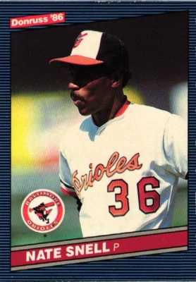 1986 Donruss - Nate Snell #367 (RC) - Image 1 of 2
