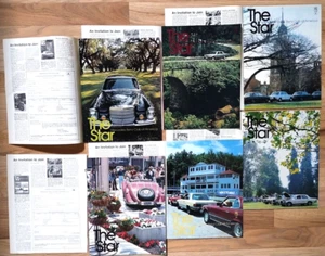 Lot of 6 The Star Mercedes-Benz Club of America Jan-Dec 1978 Full Year - Picture 1 of 1
