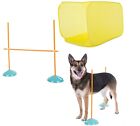 Indoor Agility Kit 7 Piece Set for Dogs - Exercise - interactive fun