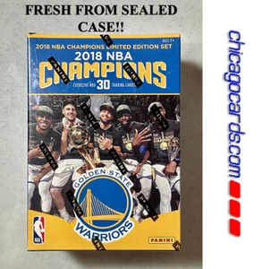 2017-18 NBA Champions Golden State Warriors Limited Edition Team Set Sealed NEW - Picture 1 of 9