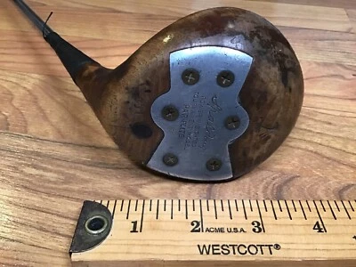 Spalding Tournament Model Par-Flite 2 Wood RH 44.25” Original Shaft & Grip - Image 1 of 4