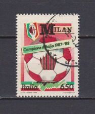 S17162) Italie Used - D'Occasion 1988 Milan Football Champ. 1v