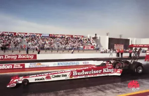 "Kenny Bernstein" "Budweiser King" 1994 Mac Tools ORIGINAL Vintage HANDOUT! - Bild 1 von 3