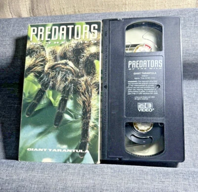 Predators of the Wild Giant Tarantula Vintage VHS 1993 Time Life Video Spiders - Image 1 of 4