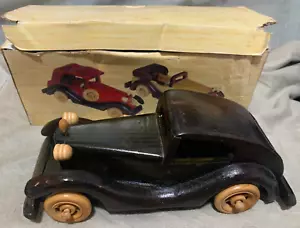 Auto d'epoca Road Classics 7,75" coupè finitura ciliegio in legno da collezione - Foto 1 di 1
