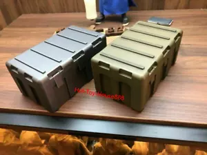 Caja de exhibición de armas a escala 1/6 caja de almacenamiento de plástico para accesorios de escena de figuras de 12"" - Imagen 1 de 11