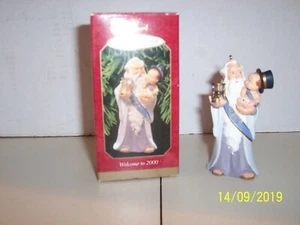 Hallmark Keepsake MILLENNIAL Ornament  - "WELCOME to 2000"  - 199\9 AND 20004 - Picture 1 of 2