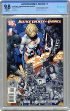Justice Society of America 1B Eaglesham 10 Variant CBCS 9.8 2007