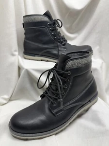 Sonoma Leather Findlay Boot 73277 Grey Cloth Upper Size 10 Medium Hardly Worn - Picture 1 of 7