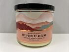 Bath and Body Works The Perfect Autumn 3-Wick Large Jar Spiced Fall Candle New