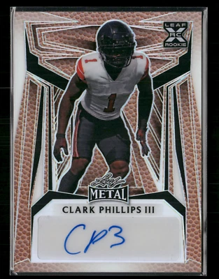 Clark Phillips III 2023 Leaf Metal Auto 3/5 - Image 1 of 2