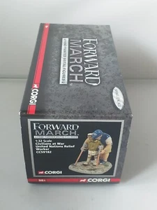 Corgi Forward March 1:32 Die Cast Figure Civilians At War United Nations Relief - Picture 1 of 10