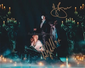 Jon Robyns & Holly-Anne Hull HAND SIGNED 8x10 Photo Autograph Phantom the Opera - Foto 1 di 2