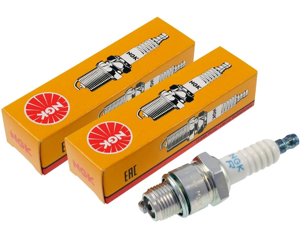 2x Zündkerze NGK BR7HS kompatibel für Peugeot Speedfight, TKR, Vivacity, Piaggio - Bild 1 von 1