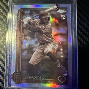 2025 Topps Chrome - Brandon Lockridge #106 Sepia Refractor (RC) - Bild 1 von 6